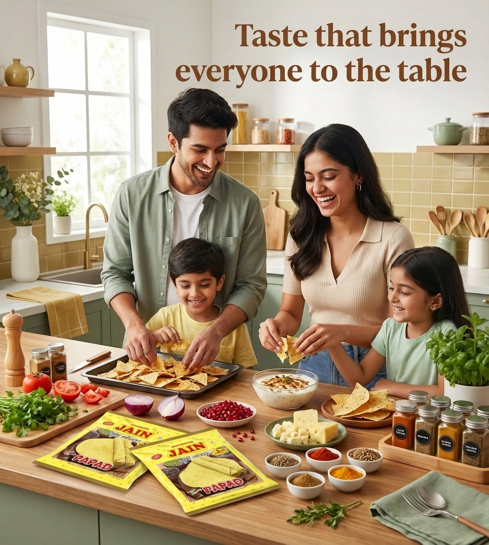 Moong Papad - Light Masala